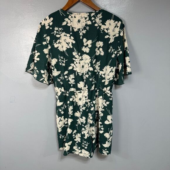 C.Cline Women’s Floral Romper Shorts sz XL NEW # D745 - Picture 5 of 6